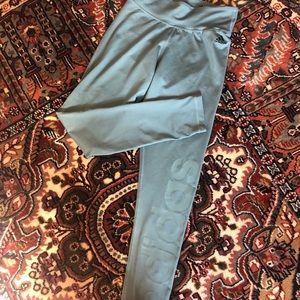 ADIDAS Climalite Sage Green Leggings